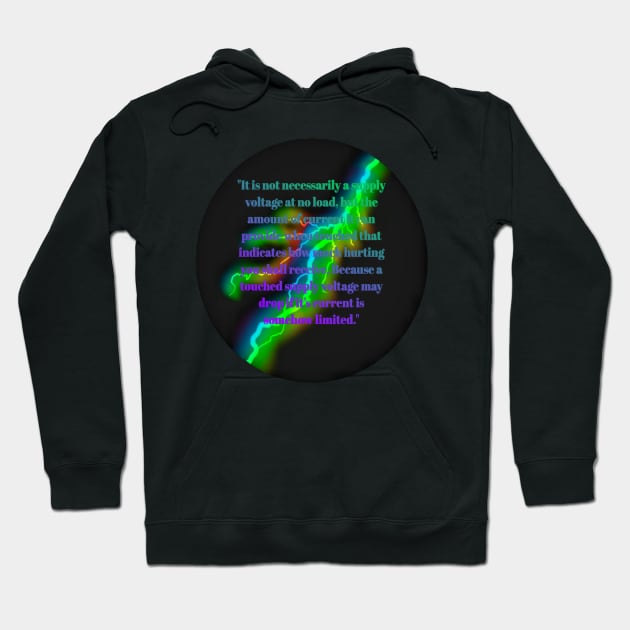 Voltage or Current? Hoodie by MassacreMasks